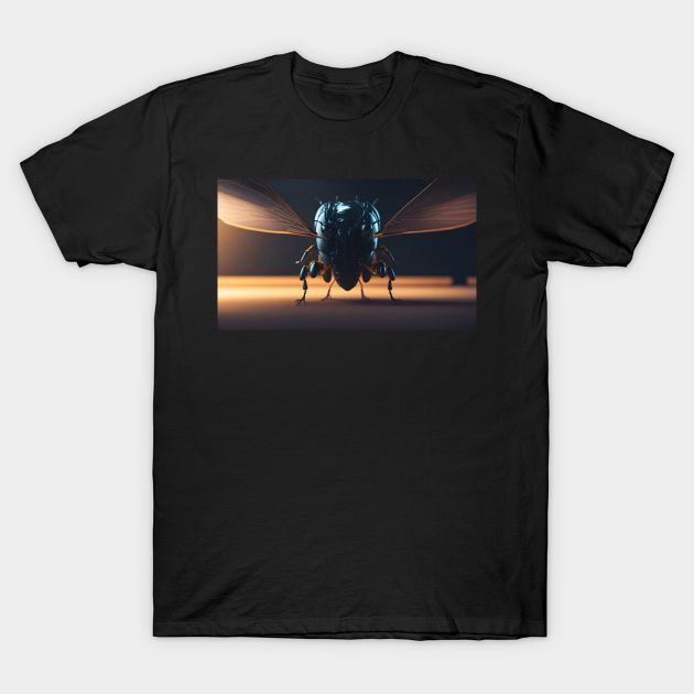 Insect robot with cinematic light T-Shirt by WODEXZ